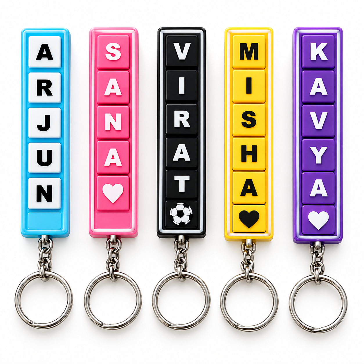 Personalised Clicker Keychain Making