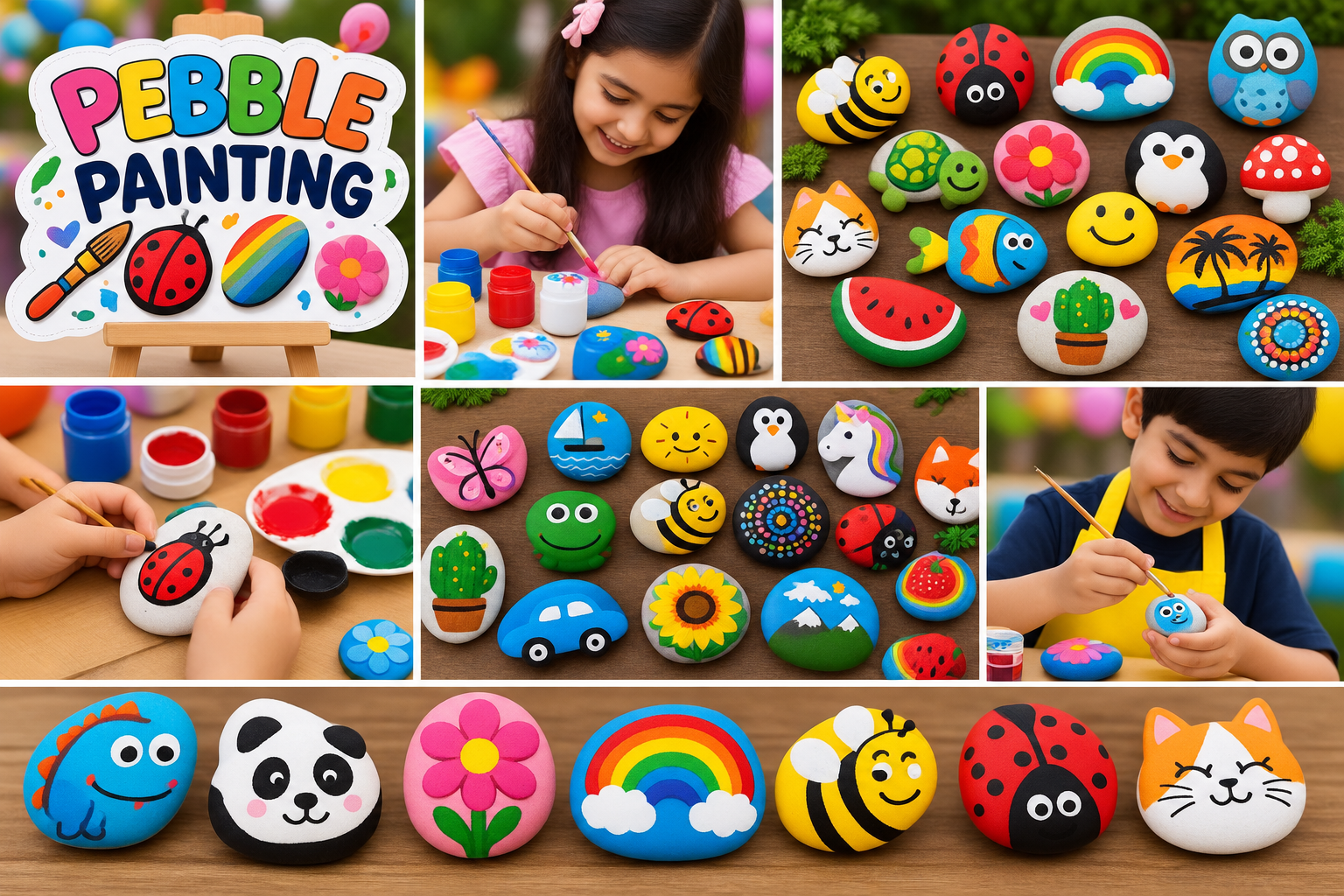 DIY Pebble Painting Experience