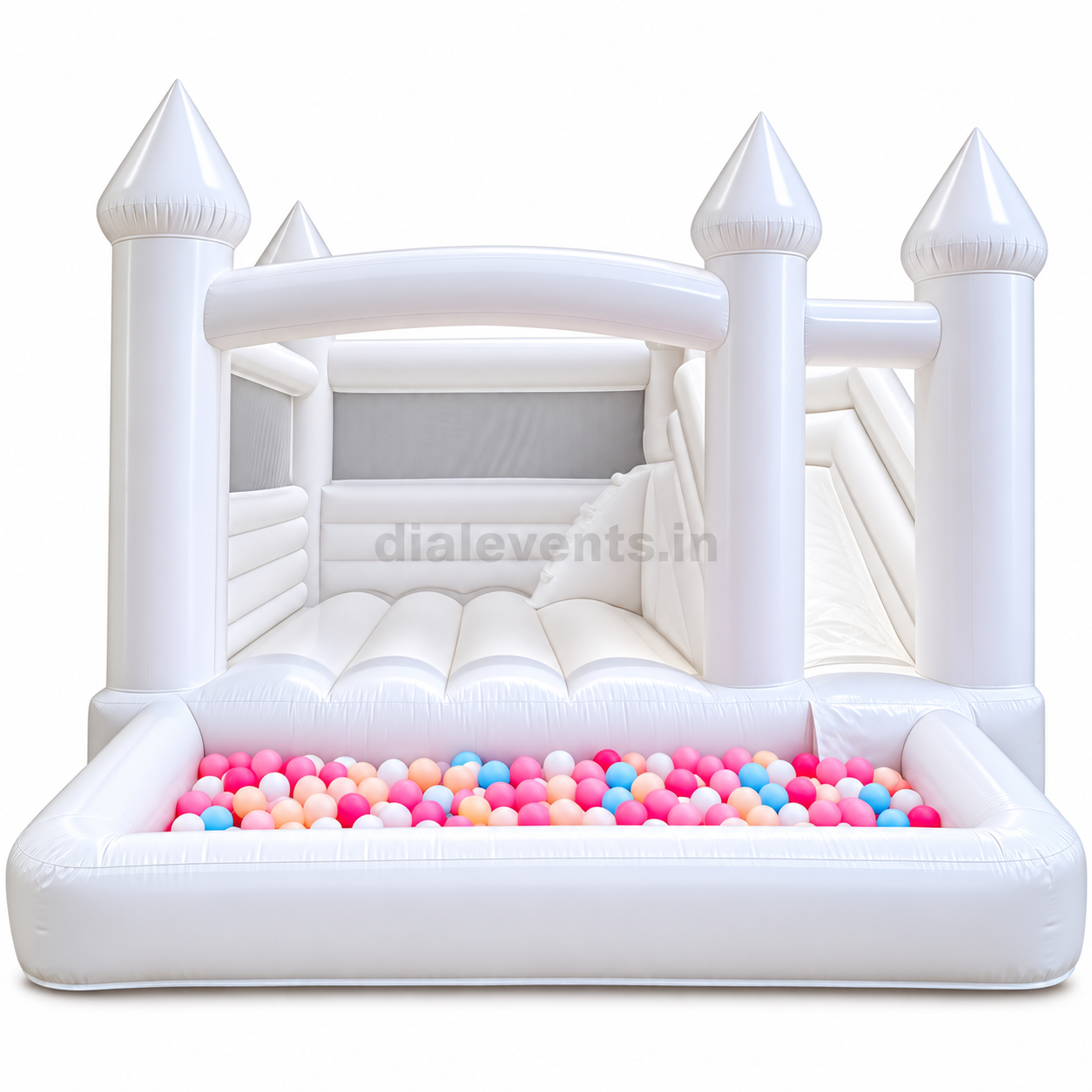 White Castle Bouncy with Ball Pit