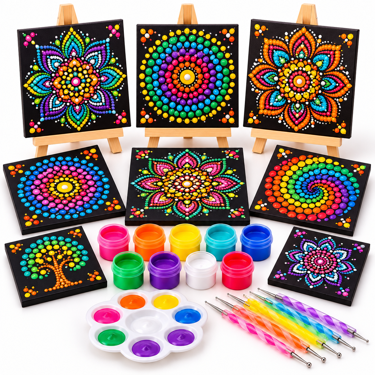Dot Mandala Art Workshop for Adults