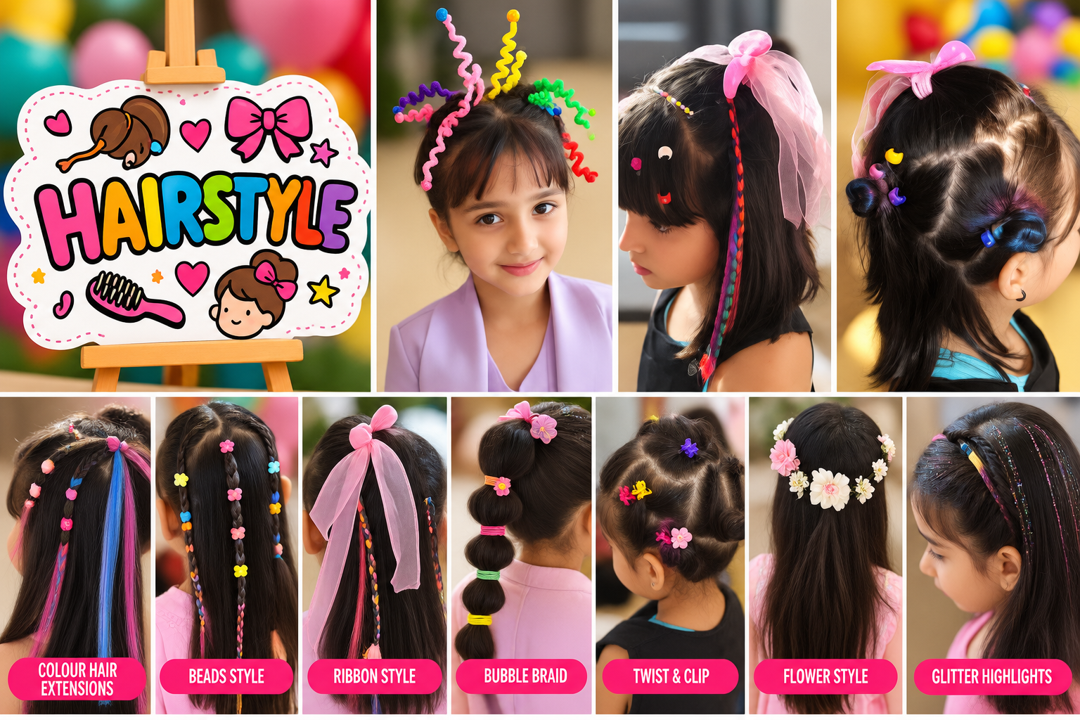 Hair Styling Activity