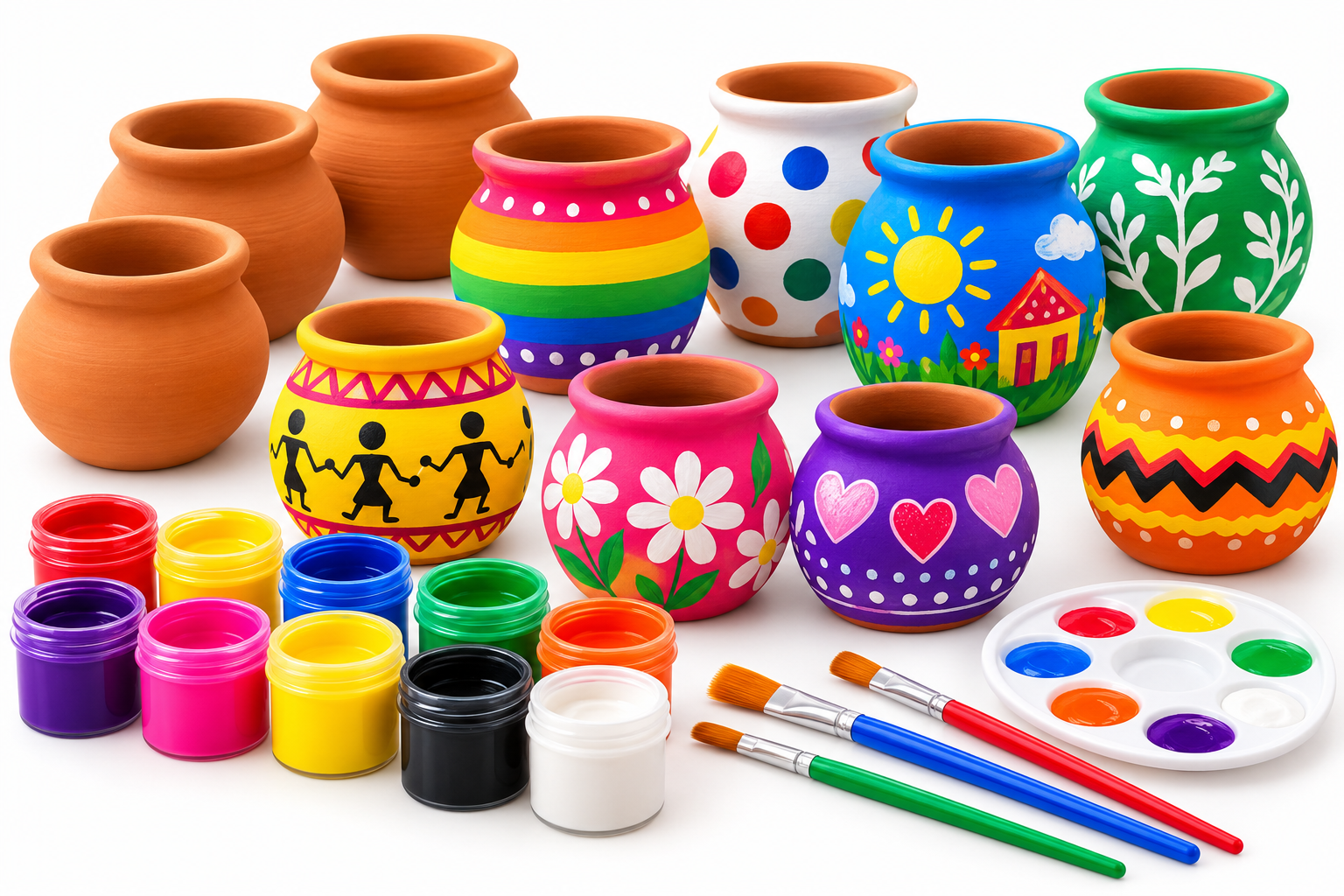 Pot Painting Activity