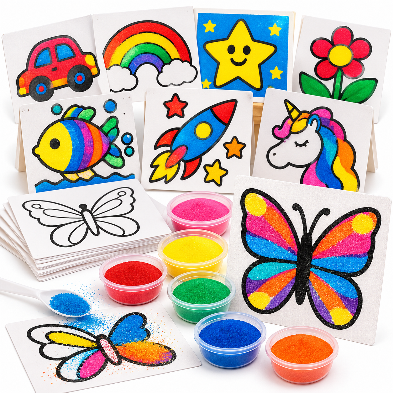 Paper Sand Art Activity