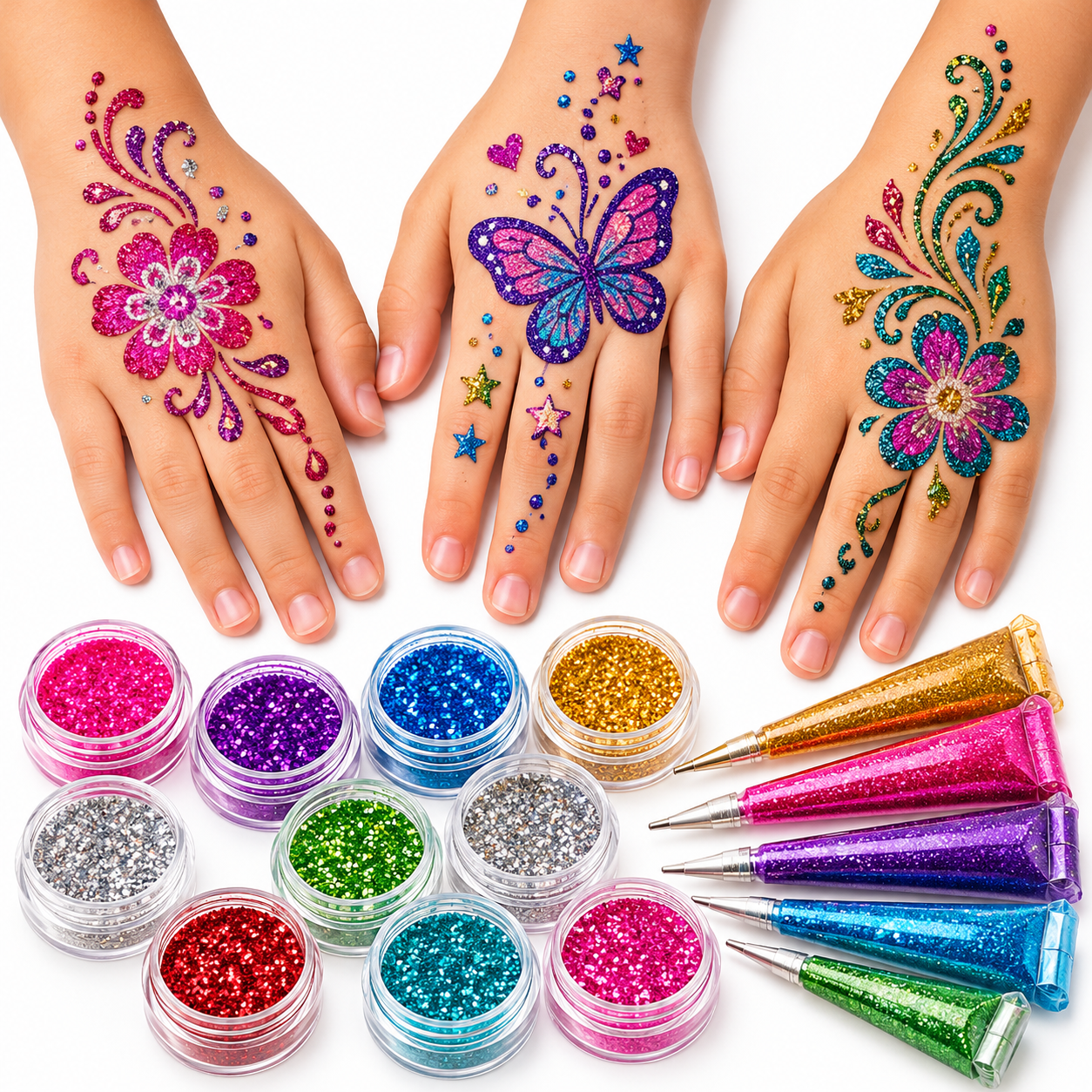 Glitter Mehndi Art Experience