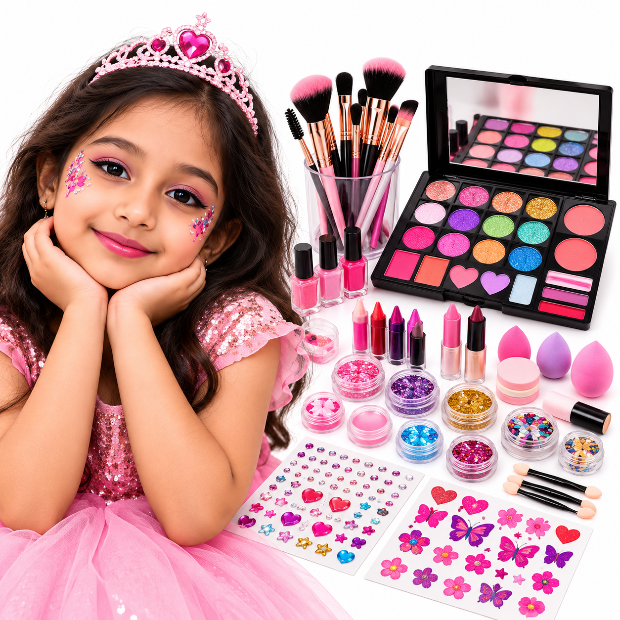 Kids Makeup & Glitter Art Station