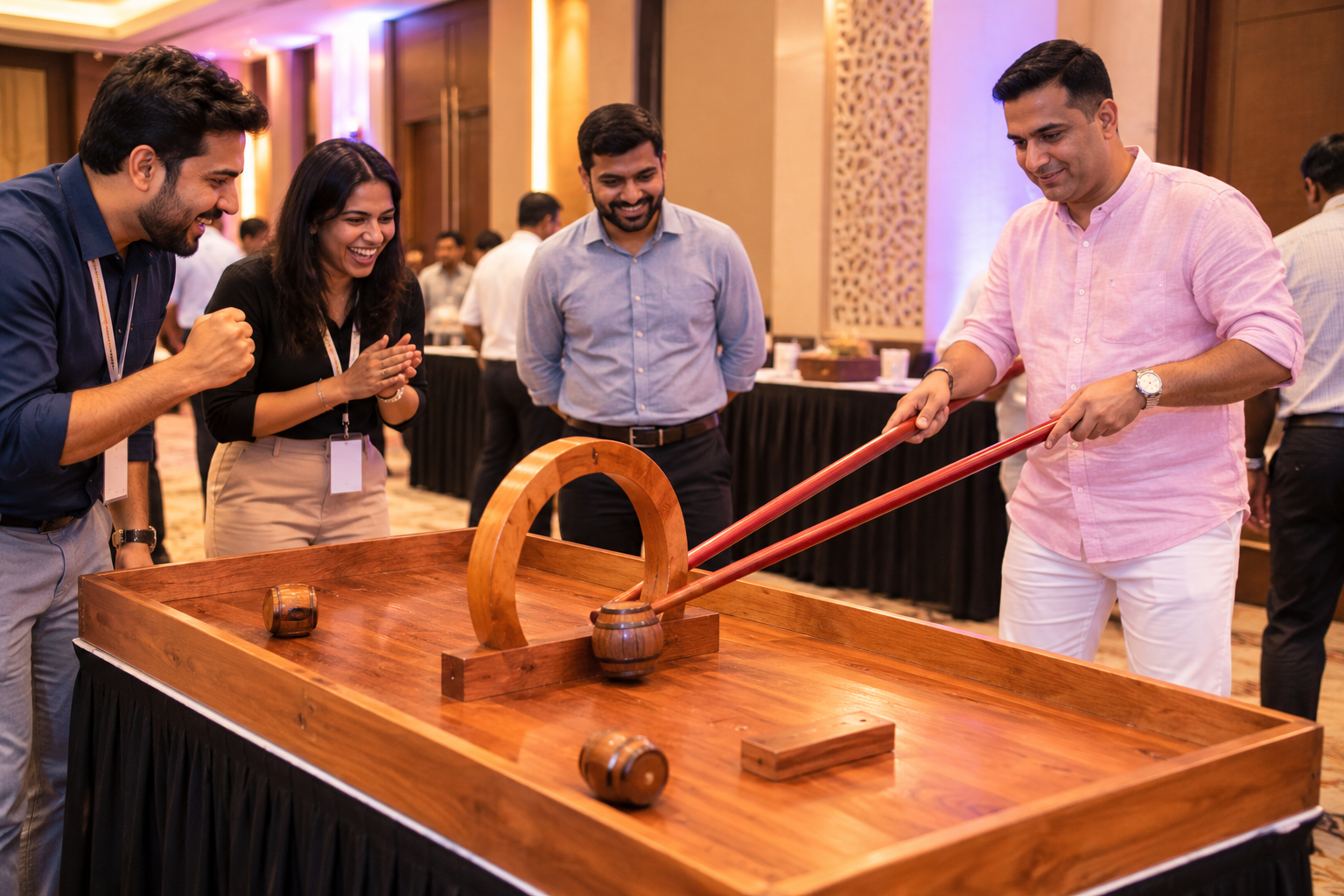 Barrel Storm Wooden Skill Challenge
