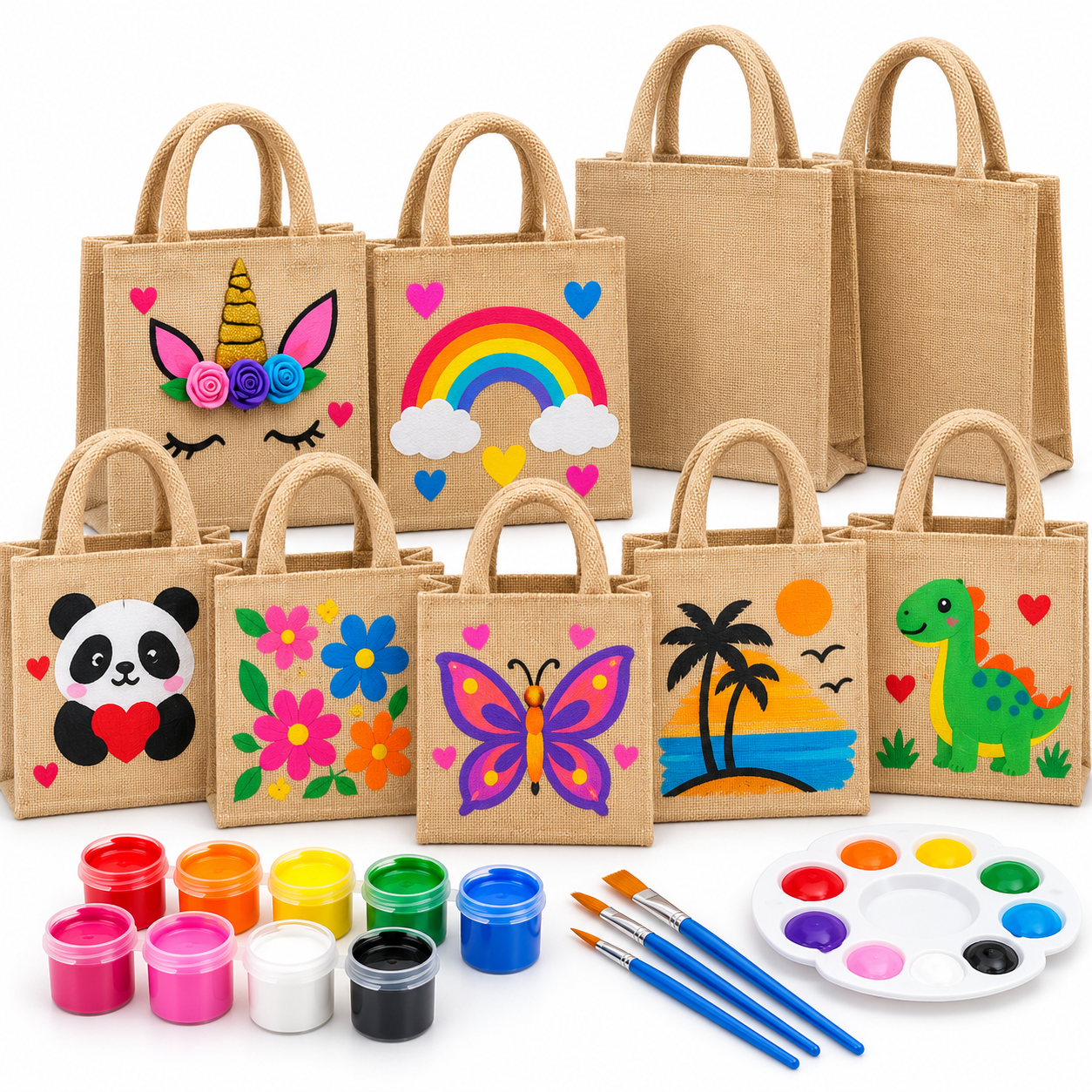 DIY Jute Bag Decoration Experience