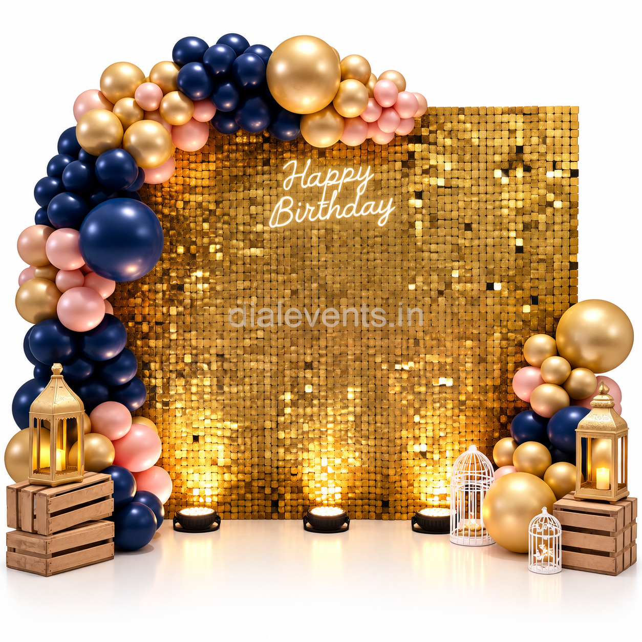 Sequin Shimmer Wall Backdrop
