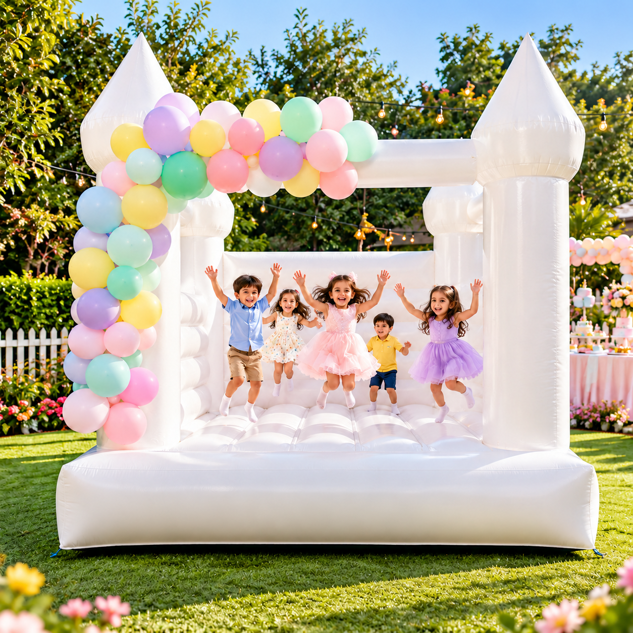 White Castle Bouncy Castle