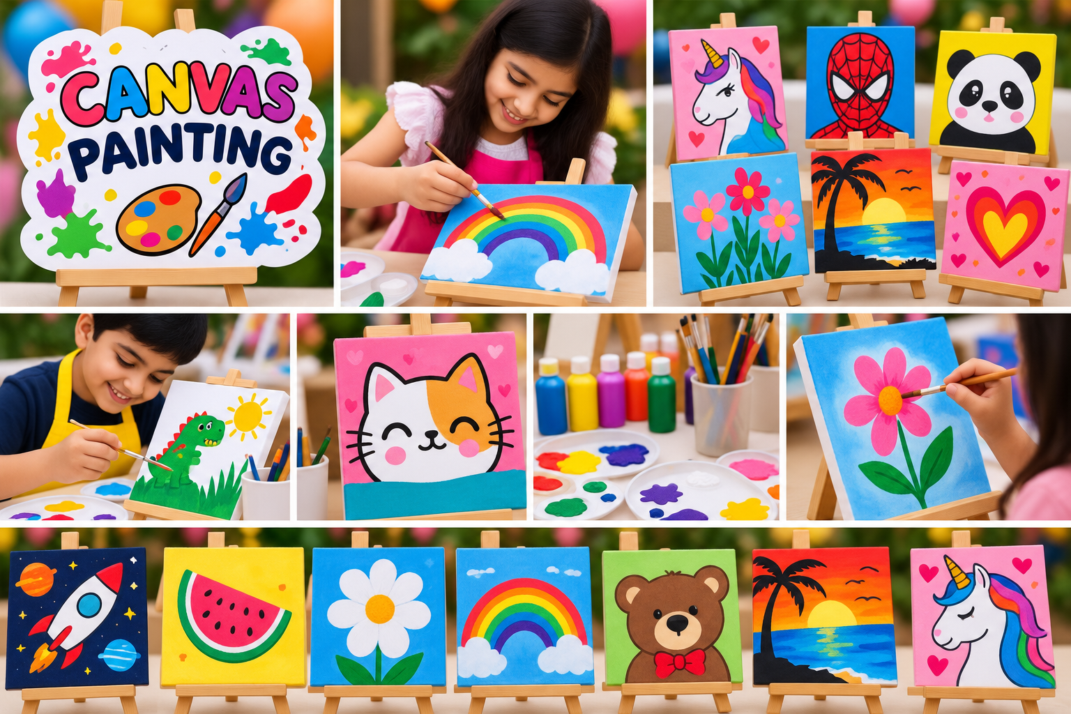 DIY Canvas Painting Experience