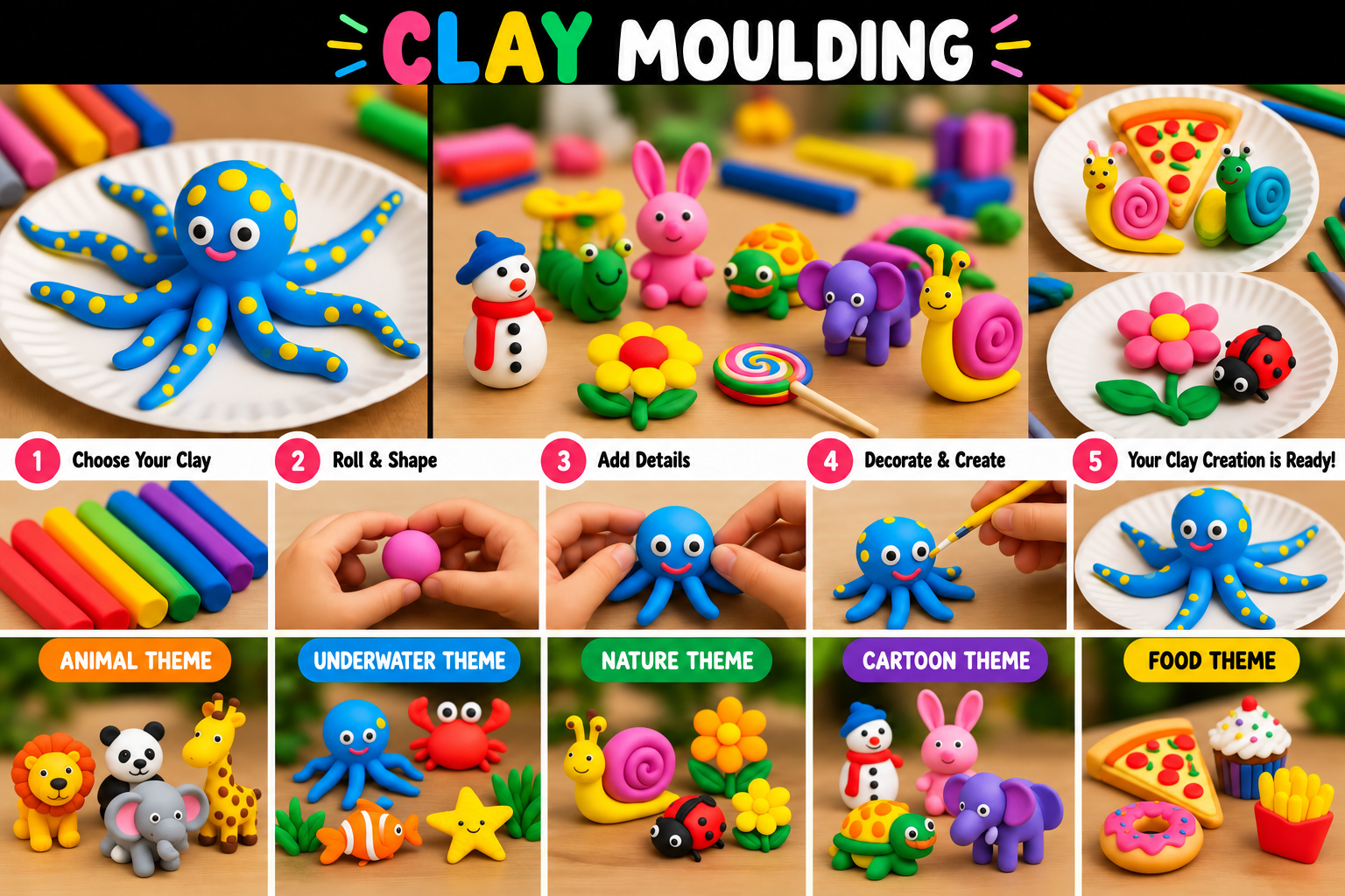 Clay Moulding Activity
